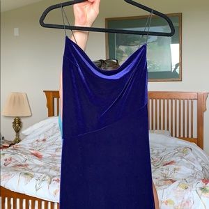 Long form fitting dress